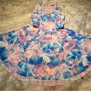 pegasus x tartan candy inside out dress 🦄